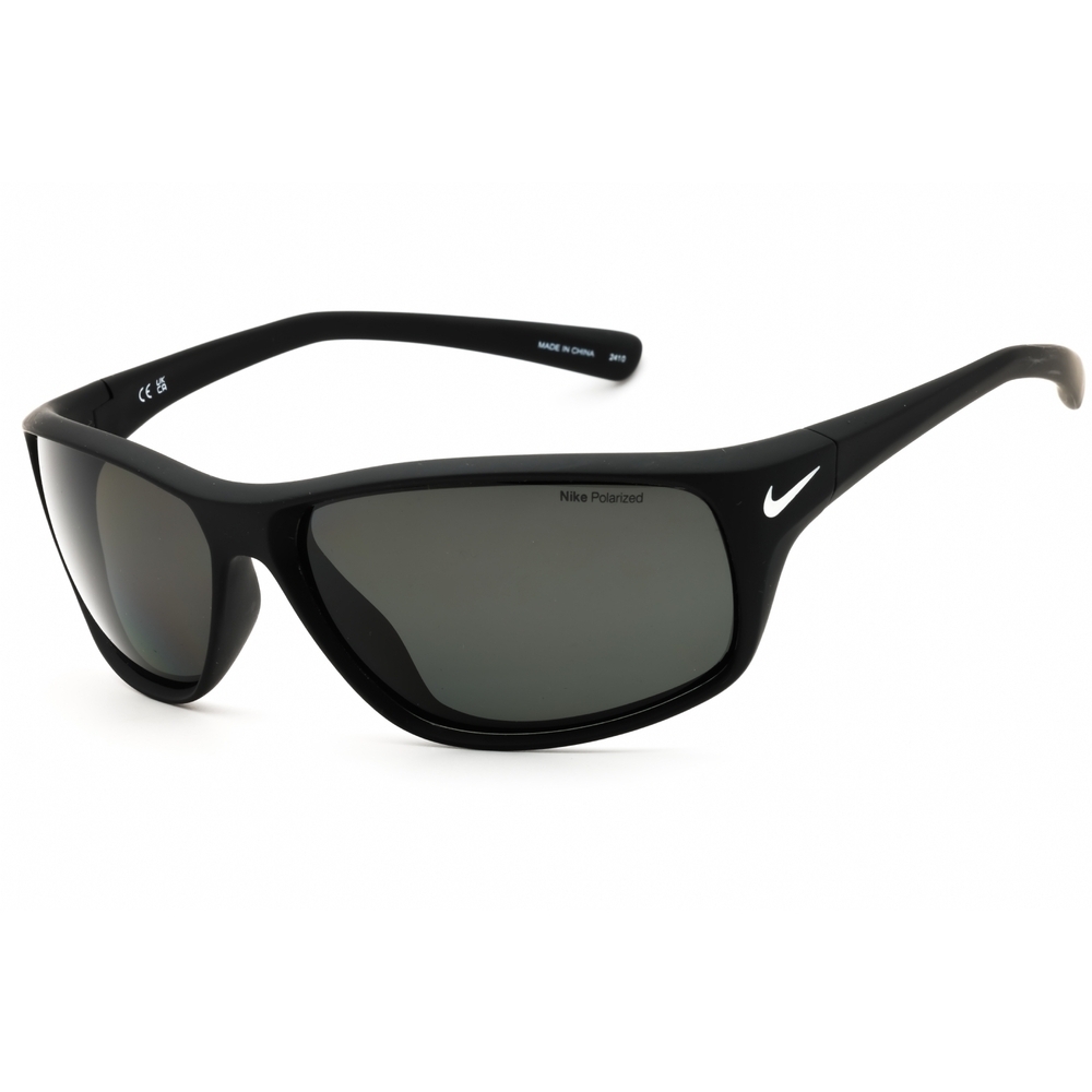 NWT Nike ADRENALINE P FQ4604 Matte Black Rectangle 54mm Sunglasses